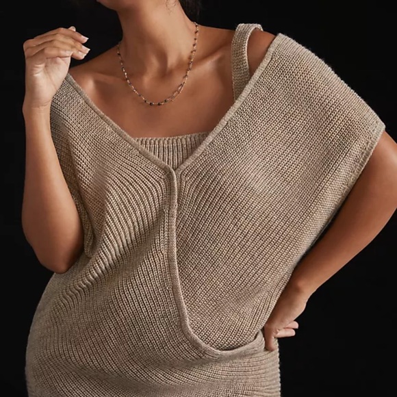 Anthropologie Sweaters - Anthropologie Twist Front Sweater Set NWT!